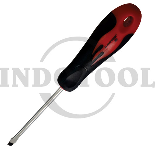 OBENG MINUS GAGANG KARET 3 x 200 / SLOTTED SCREWDRIVER 10254 MAXPOWER