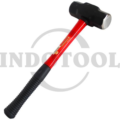 PALU BATU GAGANG BATU 8 LB / FIBERGLASS HANDLE SLEDGE HAMMER MAXPOWER