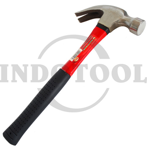 PALU KAMBING GAGANG FIBERGLASS 12 OZ / HANDLE CLAW HAMMER MAXPOWER