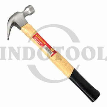 PALU KAMBING GAGANG KAYU 12 OZ / WOODEN HANDLE CLAW HAMMER MAXPOWER