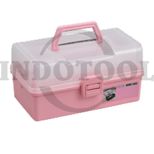 PLASTIC TOOL BOX HP-320P PINK 320 X 180 X 165mm TOYO