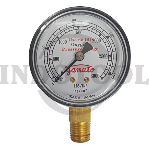 PRESSURE GAUGE 0-3,000kg YAMATO