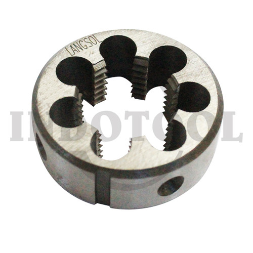 ROUND DIES (1-1/2" BODY) BSP, INCH 1/8" x 28 LANGSOL