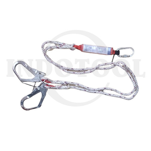 SAFETY LANYARD ABSORBER DOUBLE BIG HOOK - MORRIS