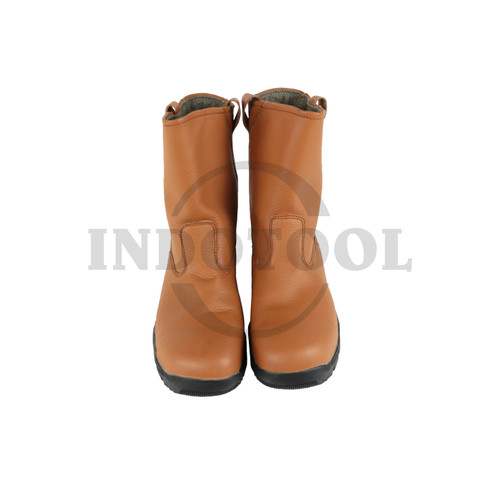 SAFETY SHOES 9599C BROWN SZ: 9 / 43 STEEL HORSE