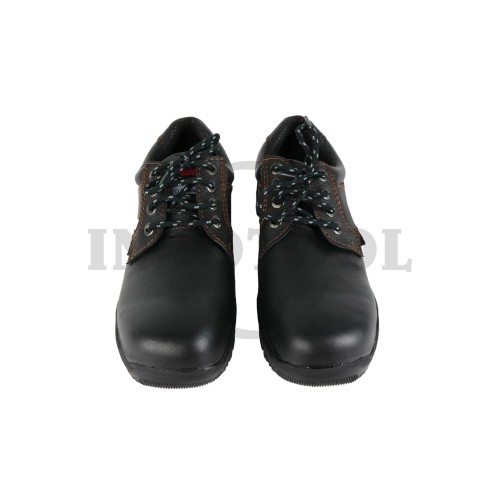 SEPATU SAFETY / SAFETY SHOES 9138 BLACK SIZE 9 (43) STEEL HORSE