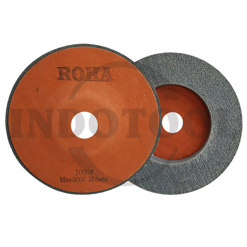 SPONGE WHEEL C120, 4" x 8mm ROHA