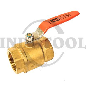 STOP KERAN / KRAN GAS AIR BRASS KUNINGAN 1-1/2" / BRASS BALL VALVE