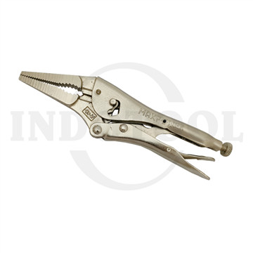 Tang Buaya Lancip 2 Posisi 9" Long Nose Locking Pliers MAXPOWER