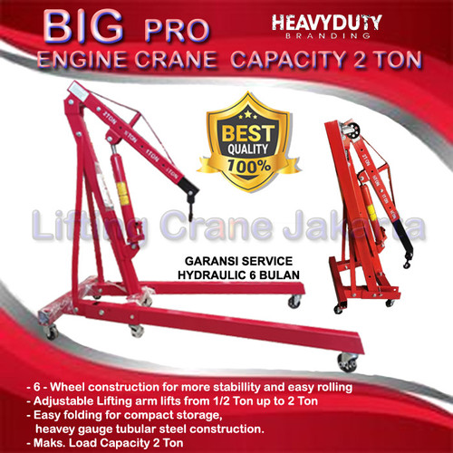 Engine Crane Shop Crane Dongkrak Mesin Cap. 2 Ton