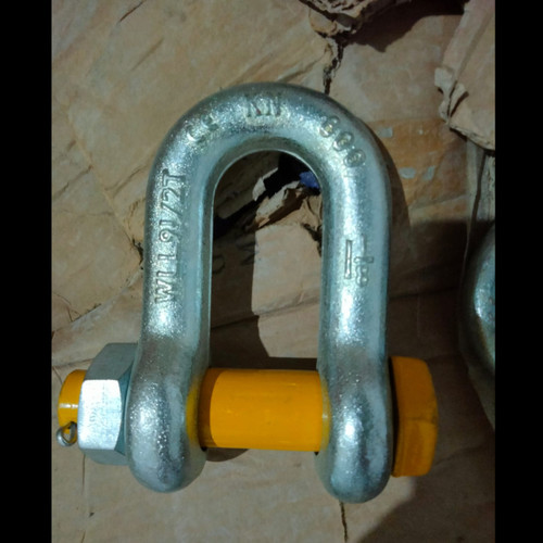 Shackle D G2150 cap 9.5 Ton - 1 1/8" Segel Dee Bolt