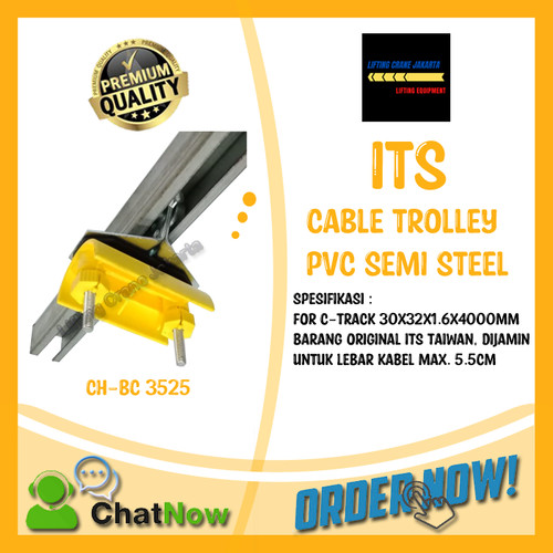 Cable Trolley PVC Semi Steel for Hoist Crane ITS