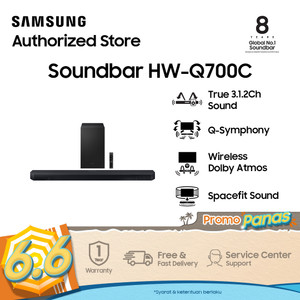 Samsung Soundbar True 3.1.2Ch dengan Wireless Dolby Atmos-HW-Q700C/XD