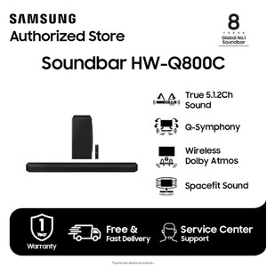 Samsung Soundbar True 5.1.2Ch dengan Wireless Dolby Atmos- HW-Q800C/XD