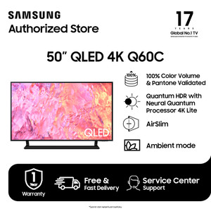 Samsung Smart TV 50 inch QLED 4K Q60C - QA50Q60CAKXXD