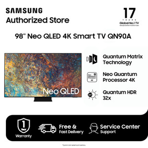 Samsung 98 inch Smart TV Neo QLED 4K QN90A dengan Quantum HDR 32X