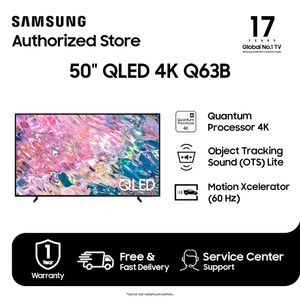 Samsung Smart TV 50 inch QLED 4K Q63B