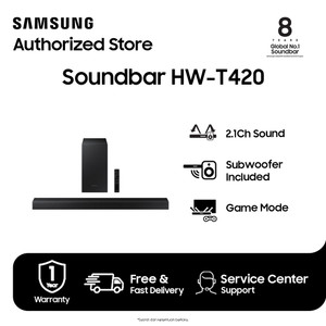 Samsung Soundbar HW-T420 2.1 Ch, 200 W (2020)