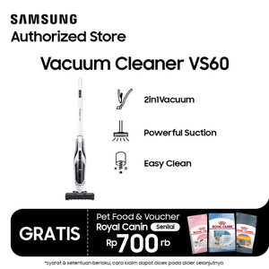 Samsung POWERStick Vacuum Cleaner, 170 W - VS60K6050KW