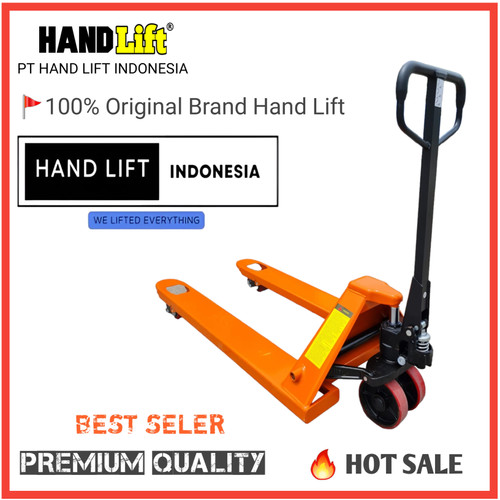 jual - hand pallet 2.5 ton double wheel - hand forklift 2.5 ton