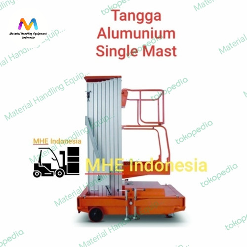 Vertical lift aluminium / Tangga Electric / Tangga Aluminium