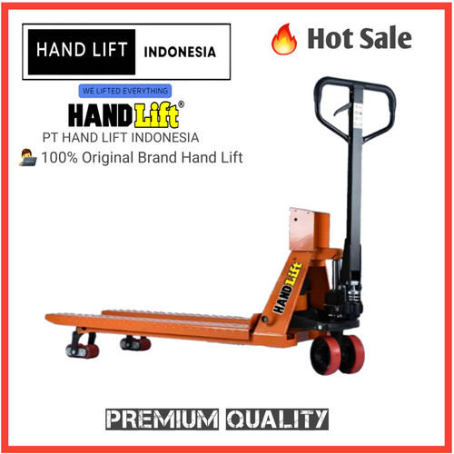 Hand pallet timbangan print dan non print / handlift / hand stacker