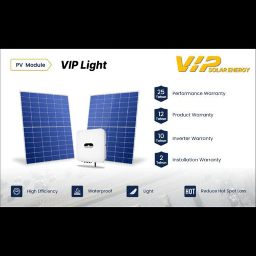 Panel Surya Solar Cell Panel Paket 2KWp All in 1