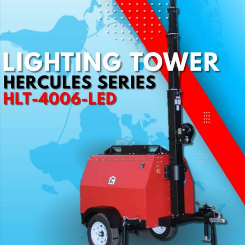 Lighting Tower 4X400 LED Engine Yanmar Diesel