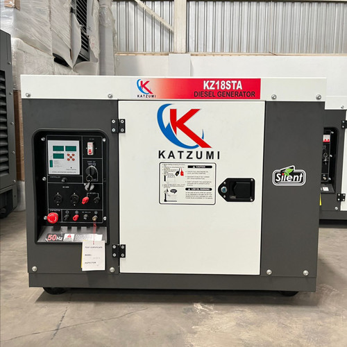 Genset 15 KVA Silent Diesel Katzumi KZ 18STA Japan Tech 12.000 Watt