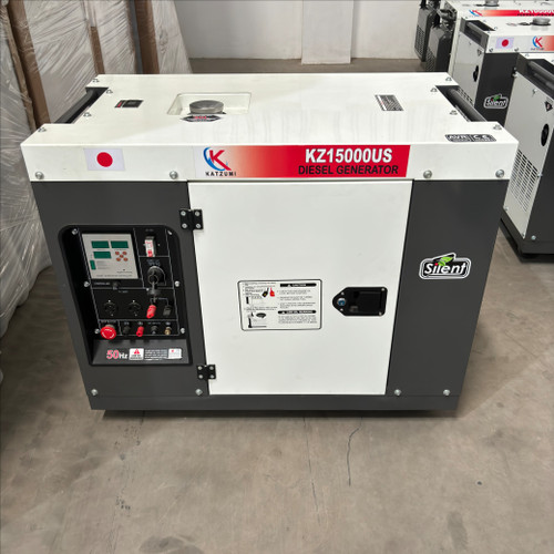 Genset 12 KVA Silent Diesel Katzumi KZ 15000US Japan Tech 10.000 Watt