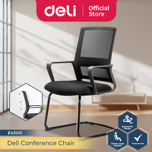 Deli Kursi Kantor / Conference Chair Black E4500