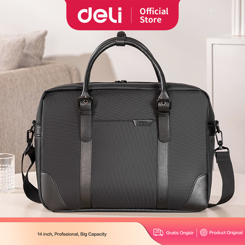 Deli Tas Kerja Pria Selempang / Office Briefcase 14 Inch Inner Pocket BG103-09