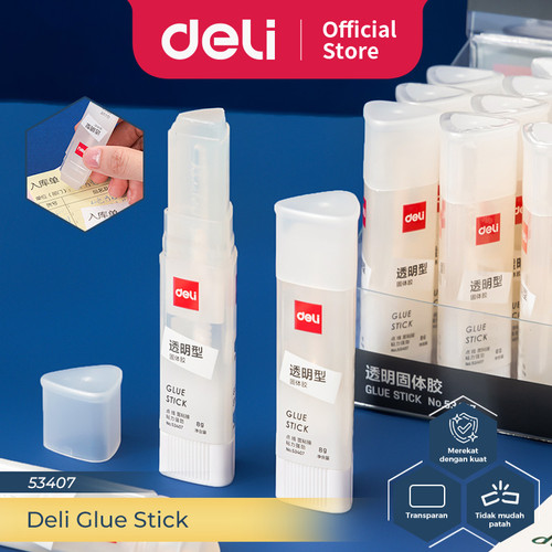 Deli Glue Stick Lem Kertas Batangan 8/13/21 gram 5340X