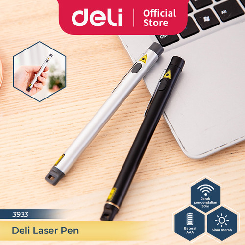 Deli Laser Pointer Pen Pointer Presentasi 650 NM 3933