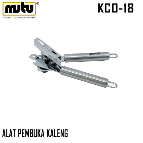 Alat pembuka kaleng stainless steel Mutu KCO-18