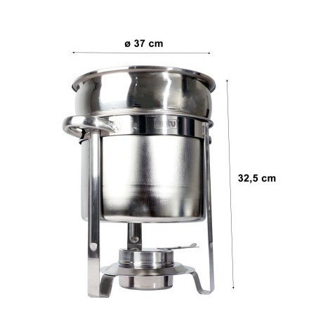 Chafing Dish untuk Soup/pemanas soup/tempat soup Mutu SCD-700SW