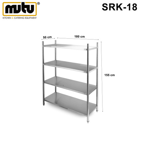 rak barang | rak dapur stainless Mutu SRK-18