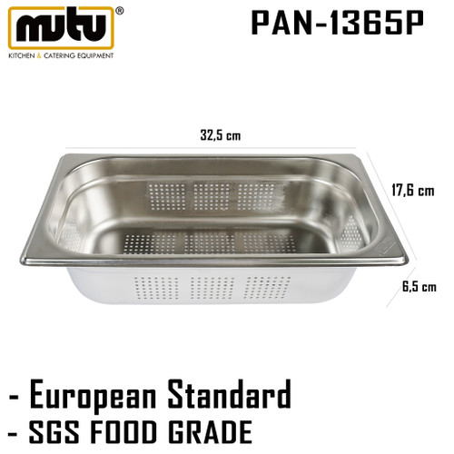 Tempat Peniris Makanan stainless steel Mutu PAN-1365P