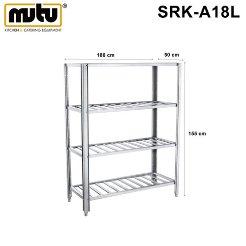 Rak Barang/ storage rack /rak dapur Mutu SRK-A18L