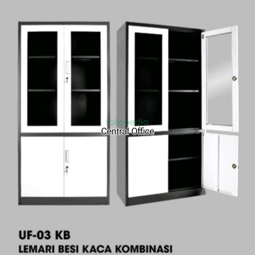 Lemari Arsip File Swing  kaca Uno UF-03 KB GSW free ongkir jatadebek