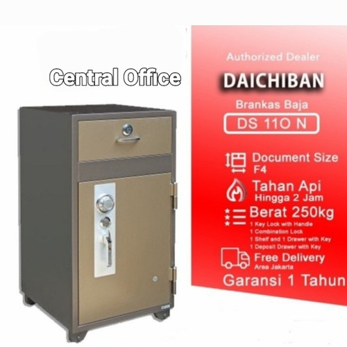 Brankas Laci Daichiban DS-110 N free ongkir wilayah Dki jakarta