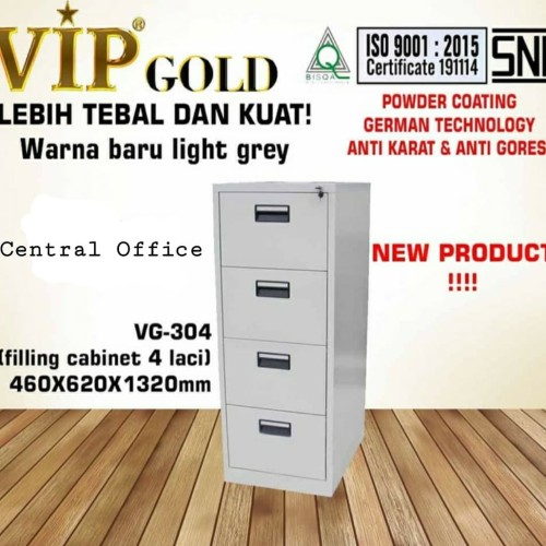 Filing Cabinet 4 laci vip Gold free ongkir wilayah Jatang