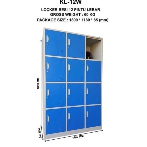 Locker Kozure KL-12W free ongkir wilayah jatadebek