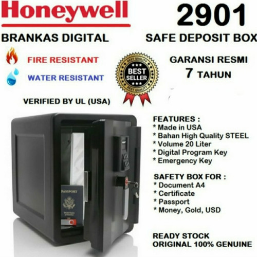 Brankas Honeywell 2901 Harga promo anti air dan api