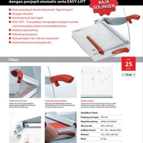 Paper cutter Ideal 1134