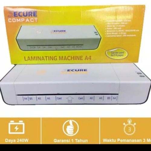 Laminating Secure compact A4 harga Promo