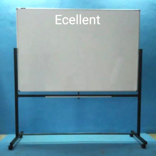 White board Excellent uk 120x180 Stand 2Muka free ongkir Wilayah Dki