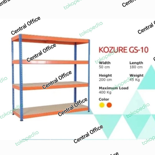 Rak Barang file Kozure GS-10 free ongkir untuk Wilayah Jatadetabek