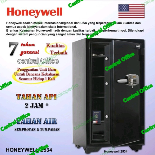 Brankas Honeywell 2534 Bergaransi free ongkir Wilayah Dki jakarta