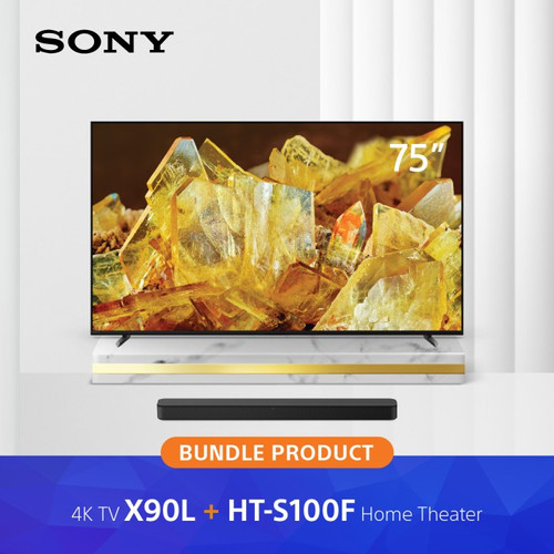 Bundle Sony XR-75X90L & HT-S100F